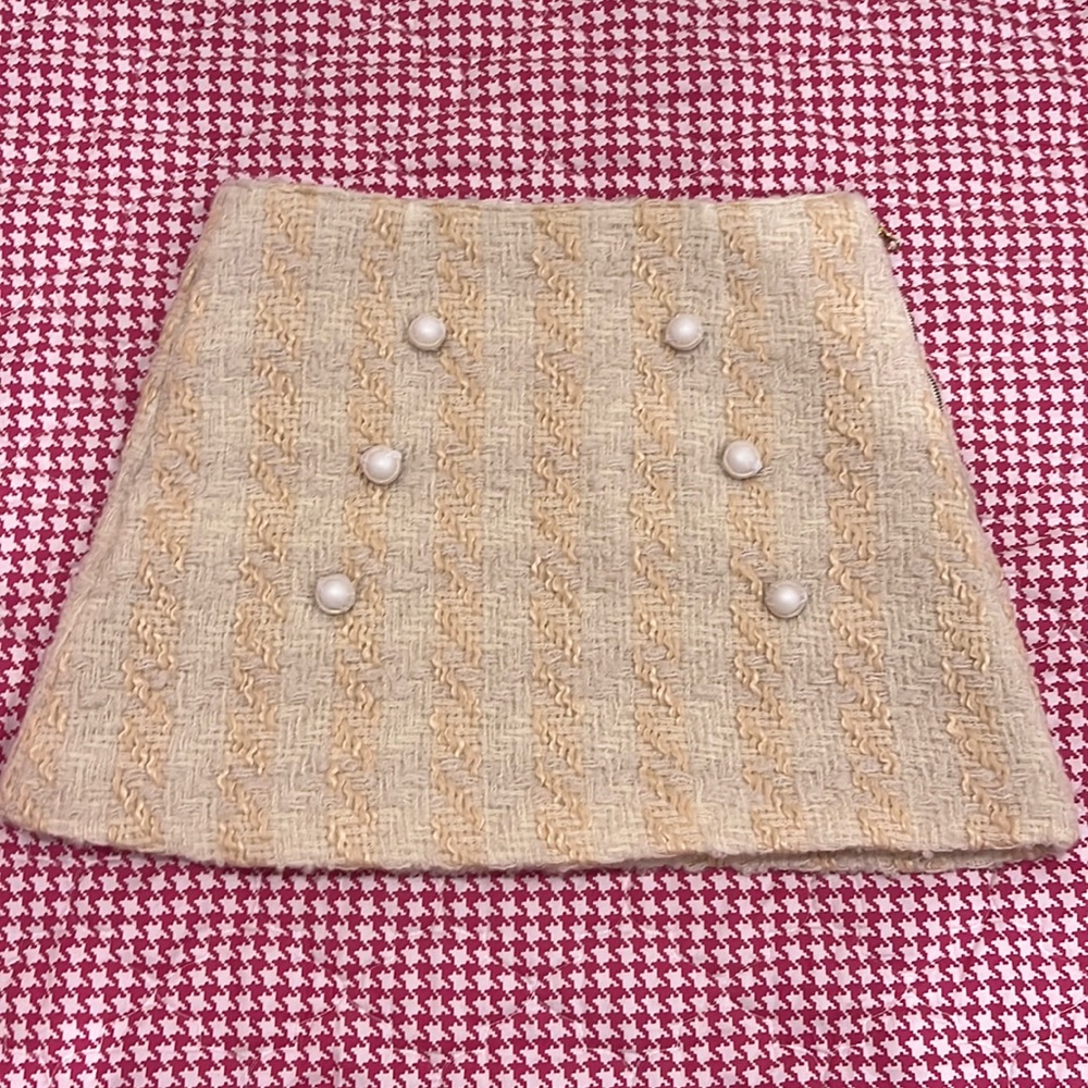Loveshackfancy Gibson Skirt Harvest White